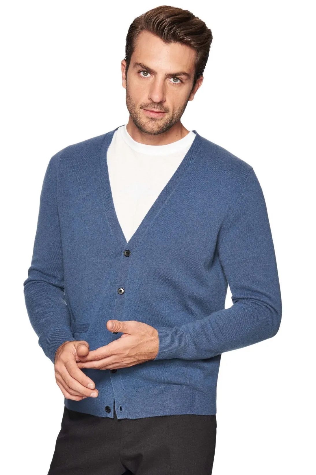 V-NECK CARDIGAN