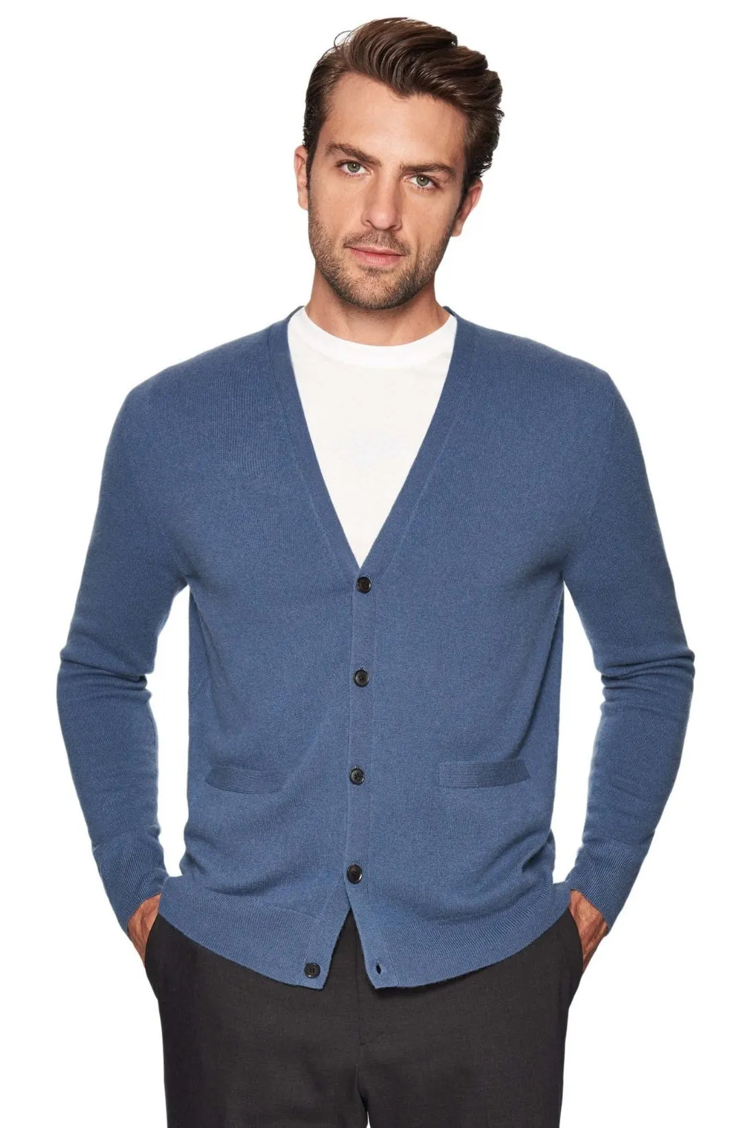 V-NECK CARDIGAN