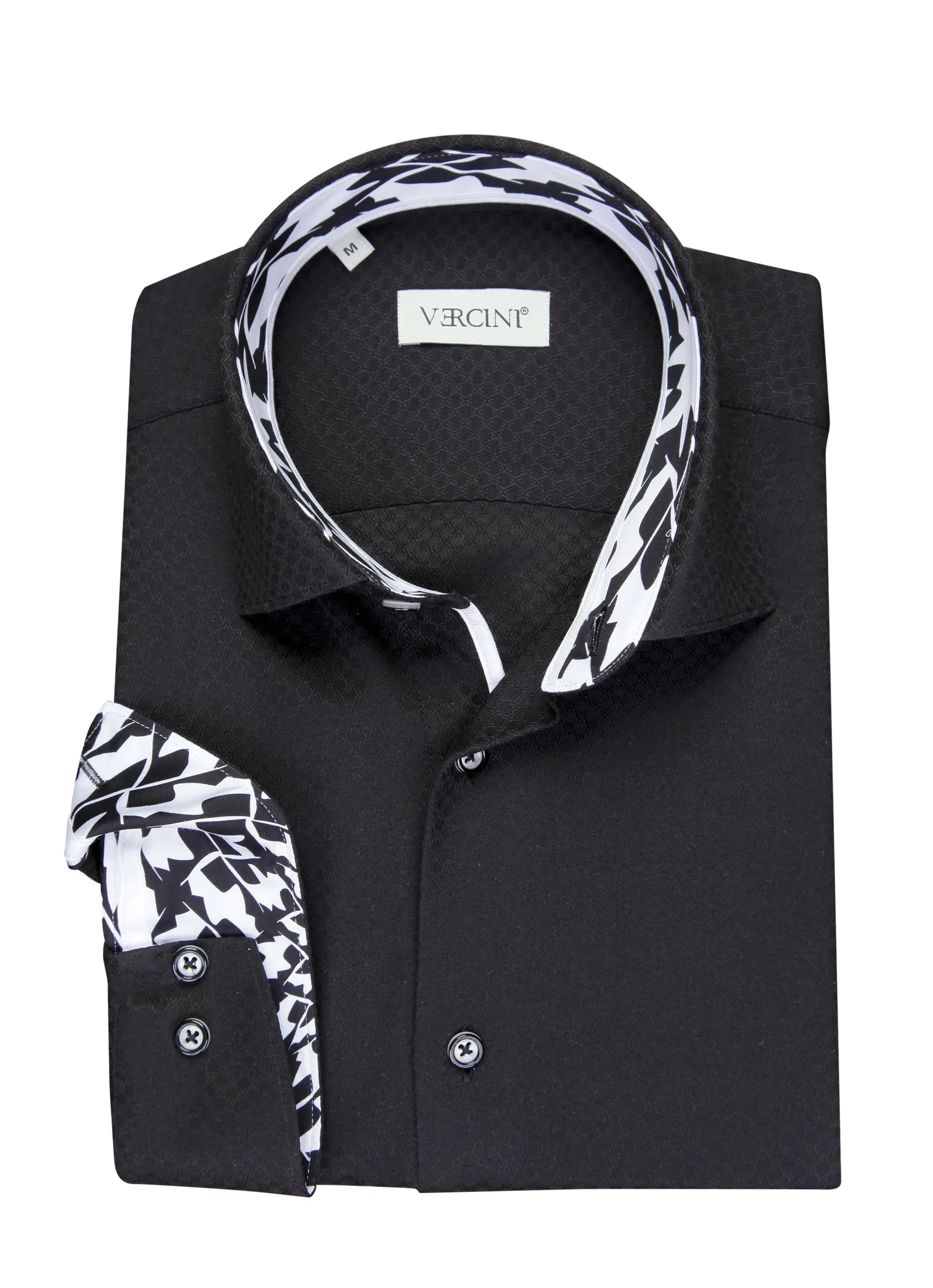 Vercini Monochrome Mystique casual Shirt