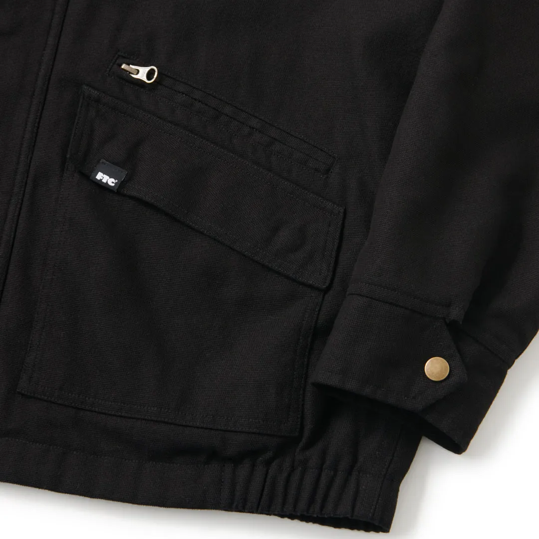 WASHED CANVAS FIELD JACKET